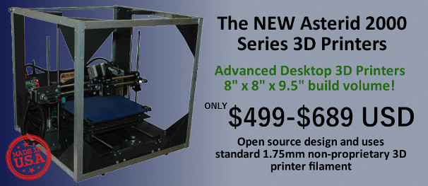 Asterid Open Source 3D Printer